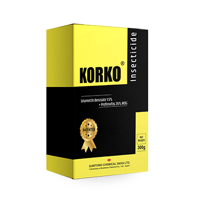 Sumitomo Korko Insecticide | Emamectin Benzoate + Profenofos WDG
